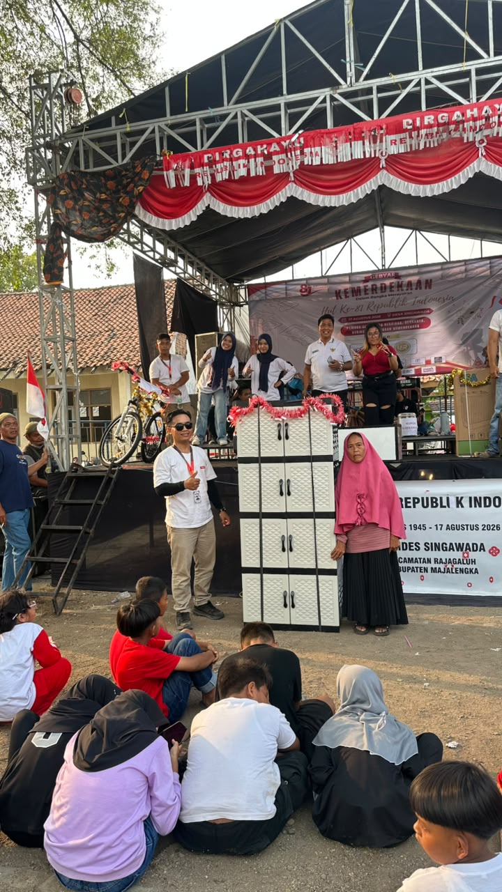 #2 Kegiatan Pemuda Desa Singawada Gebyar Jalan Santai Memperingati HUT RI ke 81 Indonesia Merdeka 17-08-2026 - 17-08-1945
