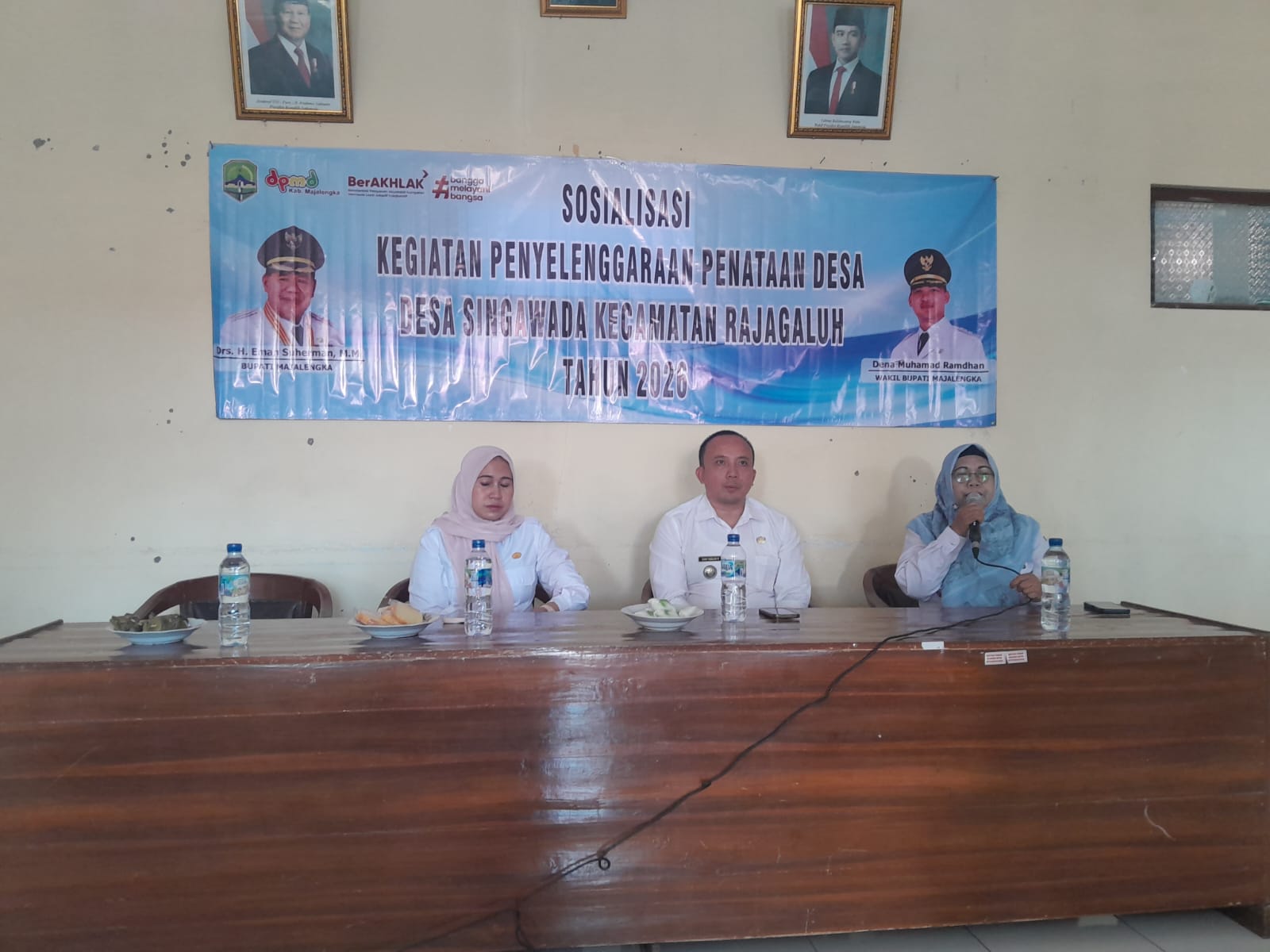 Desa Singawada Menjadi Satu-satunya Desa di Kecamatan Rajagaluh Penerima Program Padat Karya yang Bersumber dari Dana Bagi Hasil Cukai Hasil Tembakau (DBHCHT)